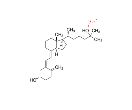 Figure 3 – Superoxyde ion of 25(OH)D3